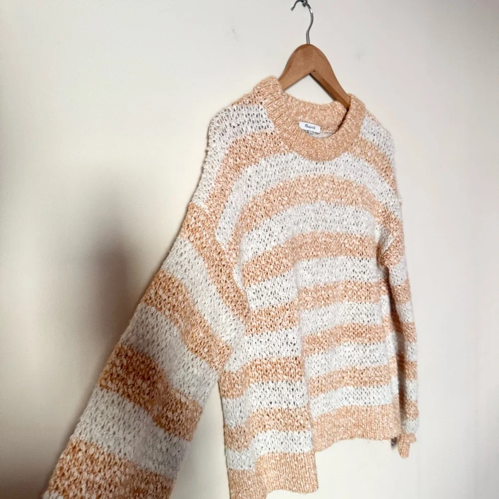 Madewell Baez Pullover Sweater in Stripe - Picture 5 of 13